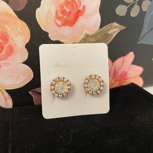 Halo Stud Earrings